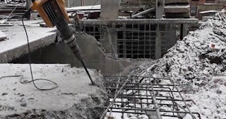 Демонтаж монолитного перекрытия в Дубне - Профессиональная разборка от 815 руб.