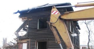 Демонтаж 2 этажного дома Дубна, цена от 2595 руб.