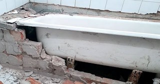 Демонтаж ванной комнаты в Дубне - стоимость работ от 815 руб. | Сварной-Дбн